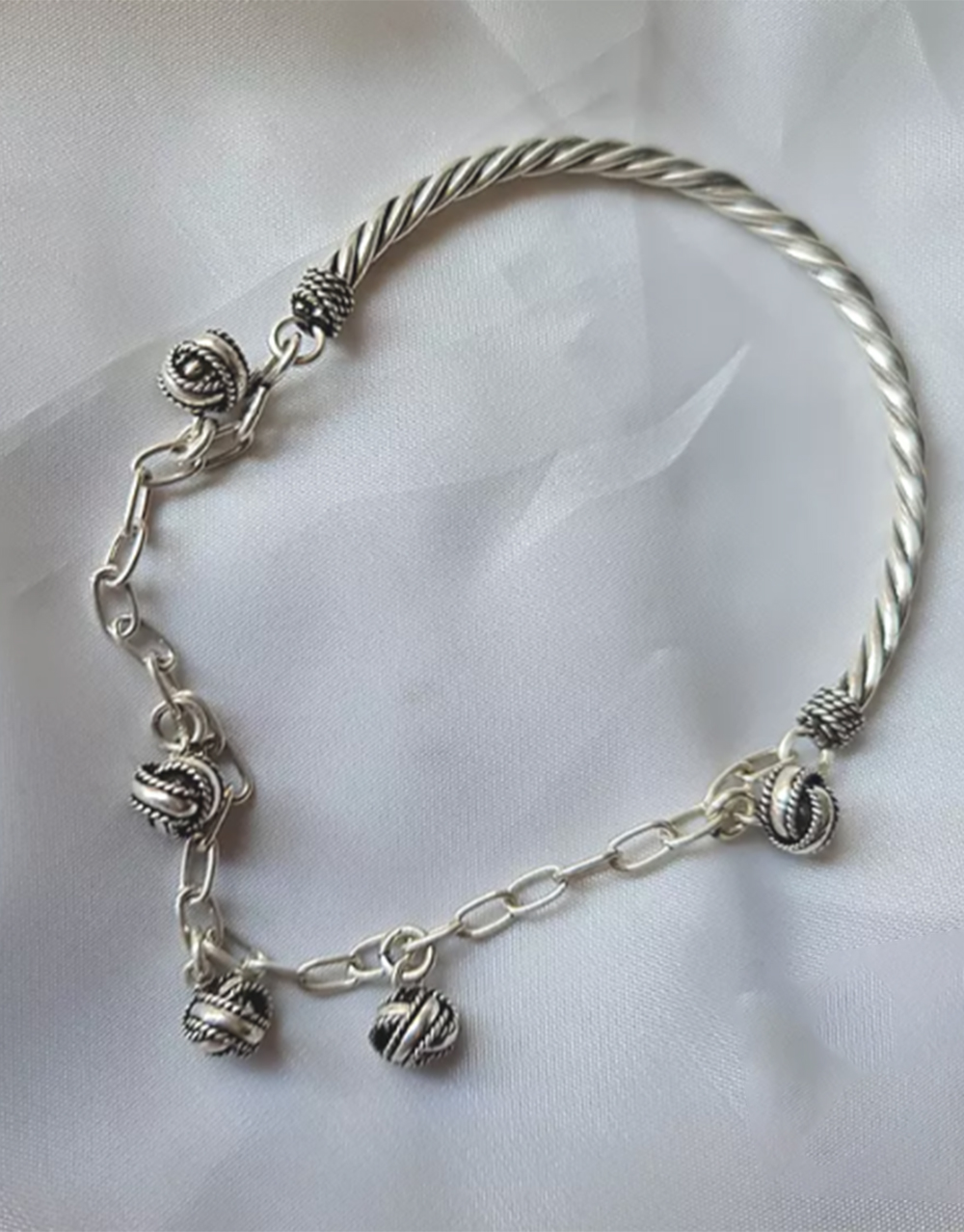 Indian Silver Bracelet 2